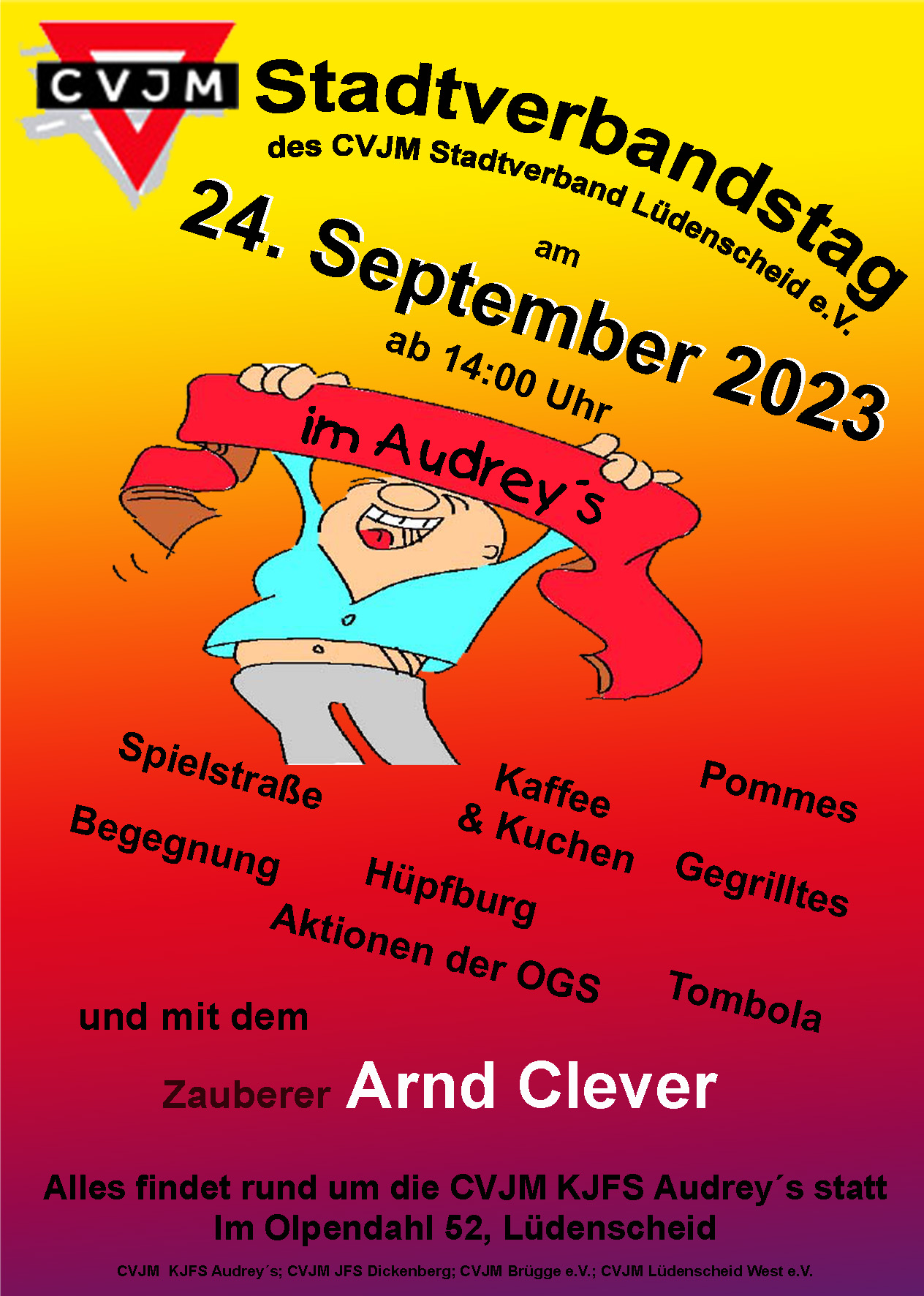 Forderseite Flyer Stadtverbandstag2023